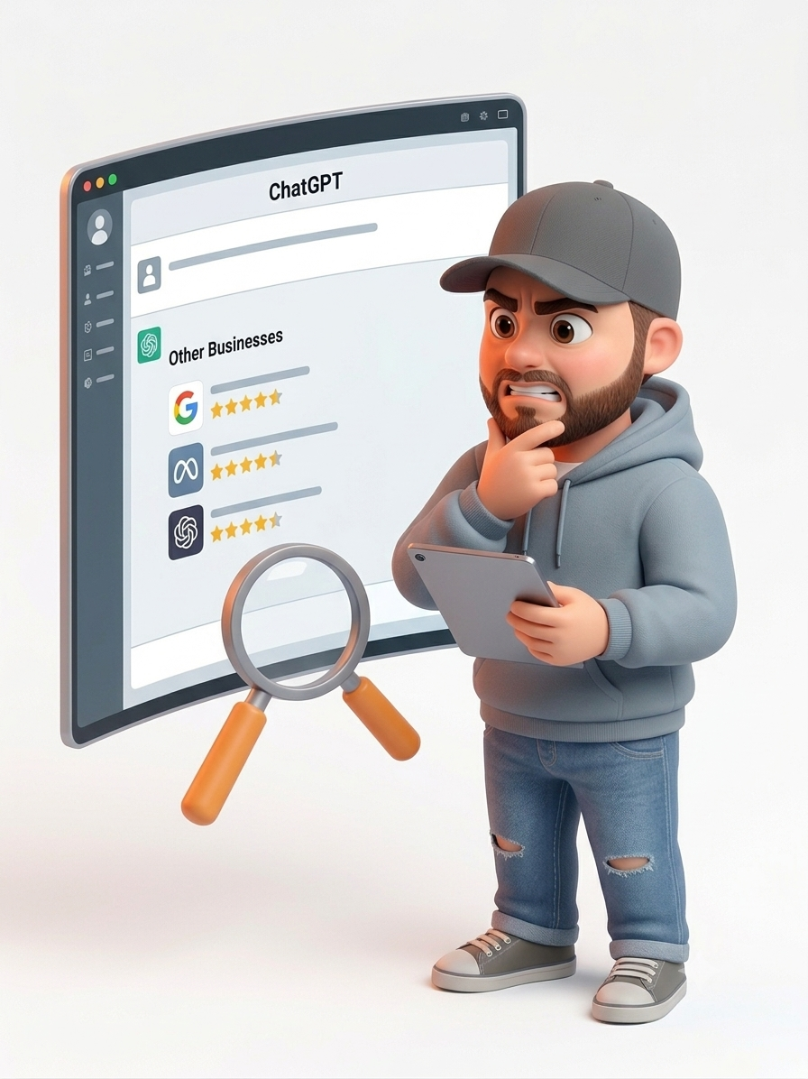 Por qué no apareces en ChatGPT — HeyClid